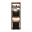 Móvel Industrial para Frigobar e Cervejeira Bordeaux