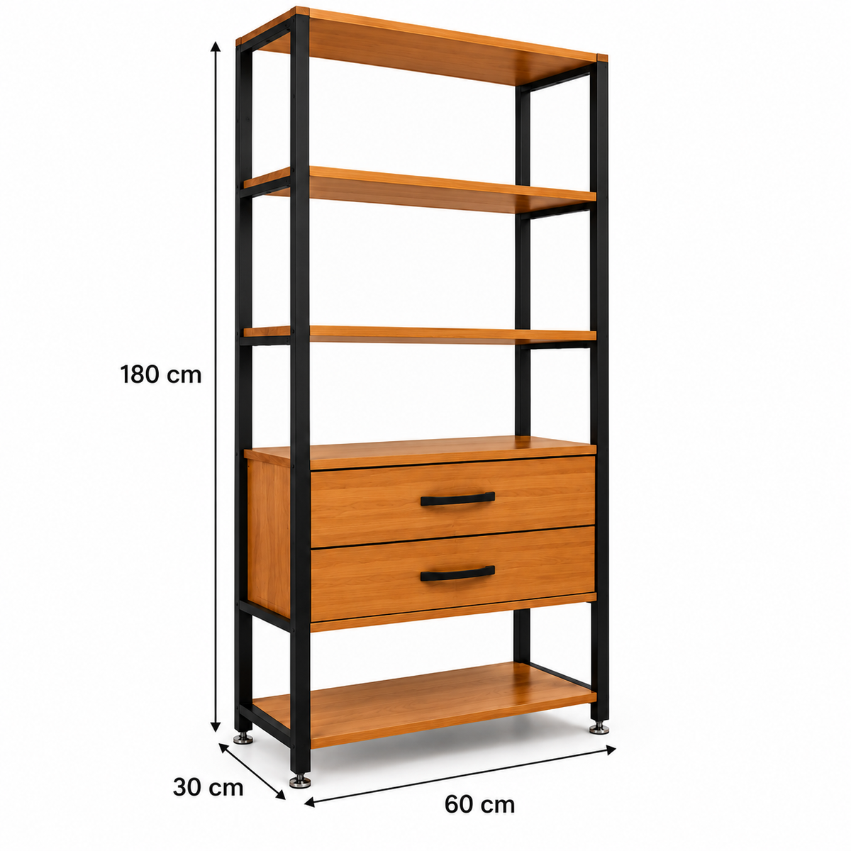 Estante Industrial Verona com 2 Gavetas