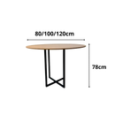 Mesa Redonda Estilo Industrial Argo