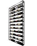 Adega Parede Suspensa Estilo Industrial Vinho, Espumante, Garrafas