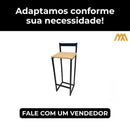 Banqueta Bistrô Estilo Industrial Recife