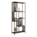 Estante Industrial Luxury Mdf Preto
