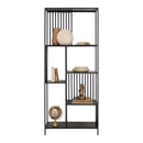 Estante Industrial Luxury Mdf Preto
