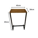 Mesa de apoio lateral industrial Sveinn