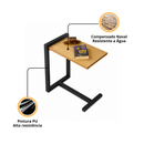 Mesa de Cabeceira Industrial Plutus
