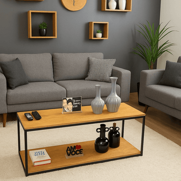 Mesa de Centro Industrial Artenza para Sala de Estar