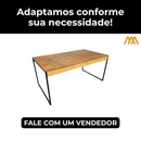Mesa De Jantar Estilo Industrial Rústica