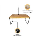 Mesa De Jantar Estilo Industrial Rústica