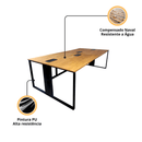 Mesa Escritório Estilo Industrial Heavy