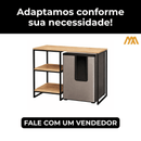 Móvel Estilo Industrial Para Frigobar Adega Cervejeira