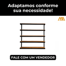 Nicho Organizador Industrial Savvy para Sala, Banheiro e Escritório
