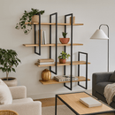 Prateleira Estilo Industrial Sleen