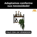 Prateleira Industrial Lucy Parede ou Suspensa