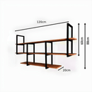 Prateleira Industrial de Parede Barr 02