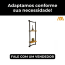 Prateleira Industrial Parede Sote